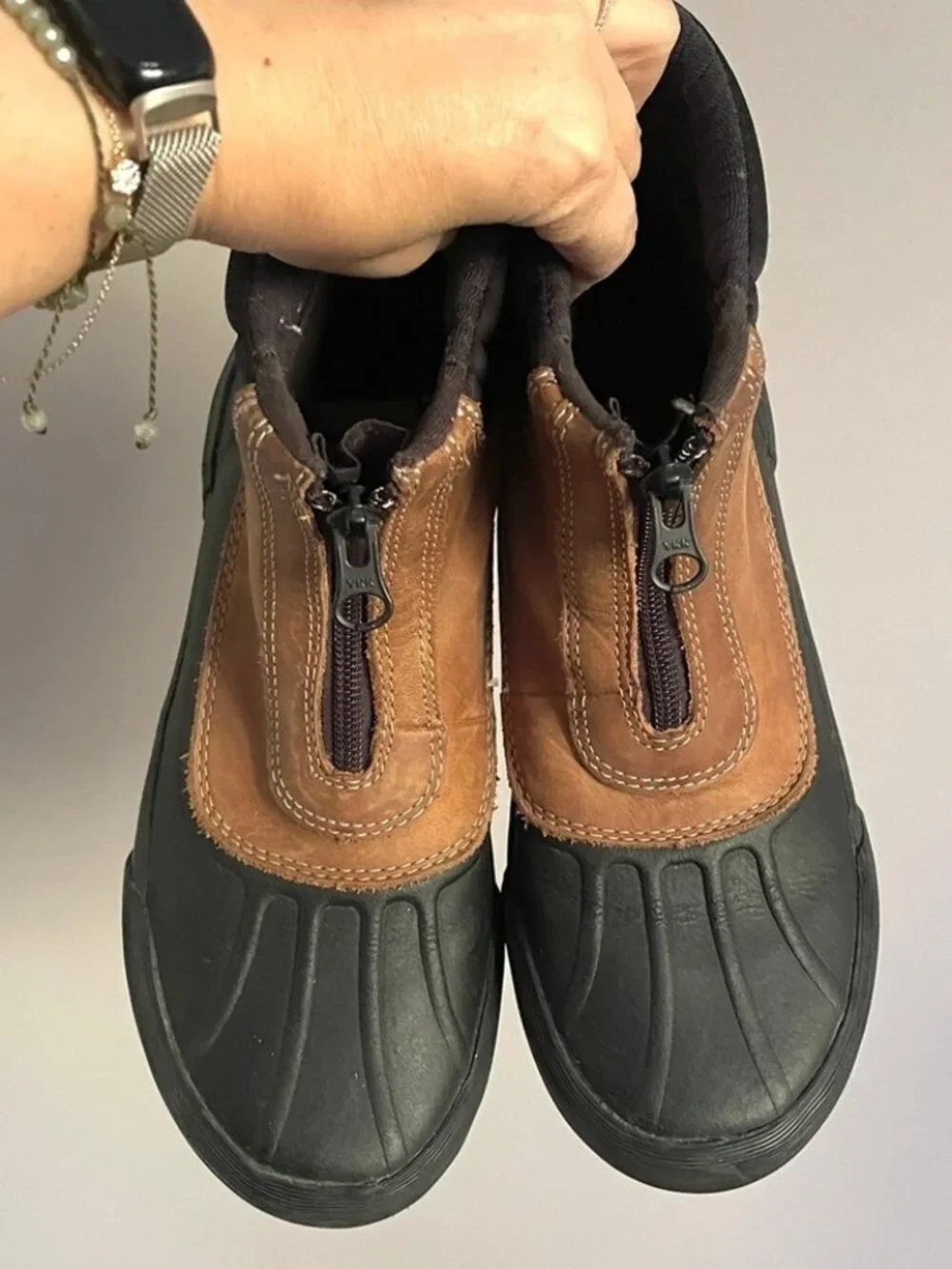 Clarks Gilby Cherry Waterproof Boots - 6
